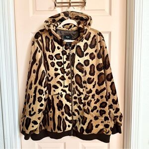 Animal print Dennis Basso jacket